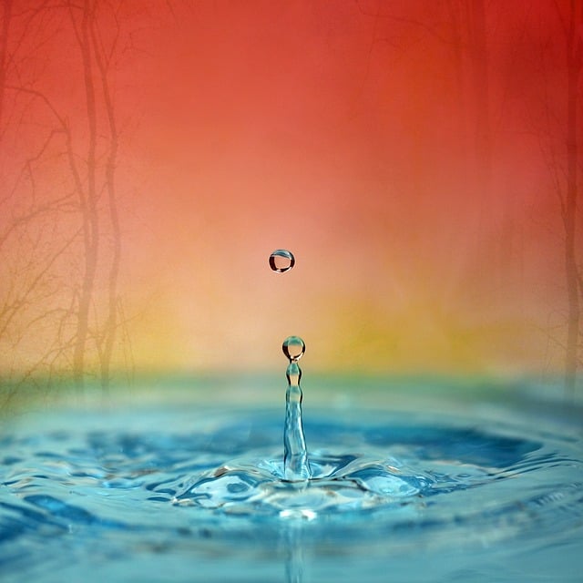 Free fantasy drops texture illustration