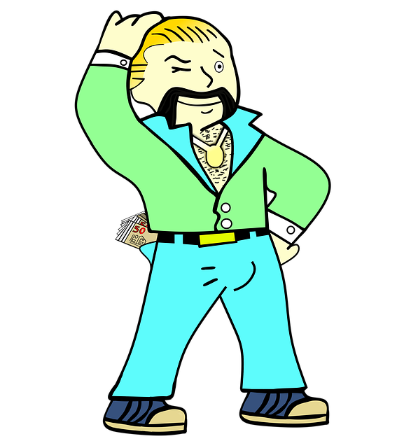 Free wealth type cool illustration