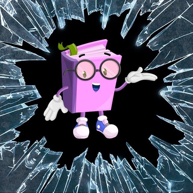 Free professor book funny book illustration