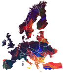 europe, continent, world