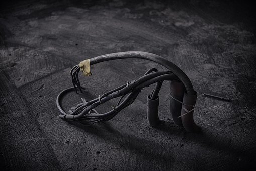 Kabel, Gammel, Elektrisitet, Lukke Opp