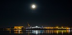 moon, shipyard, crane
