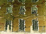 reflection, building, distortion