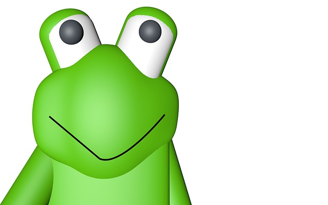 Free frog green green frog illustration