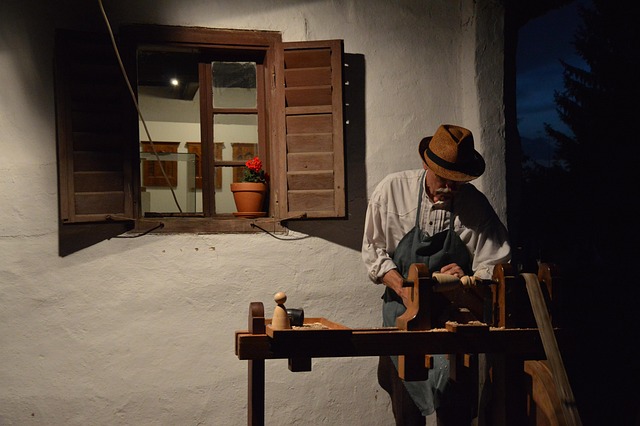Museo Del Pueblo, Ventana, En La Noche