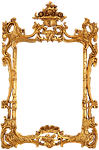 frame, gold, decorative