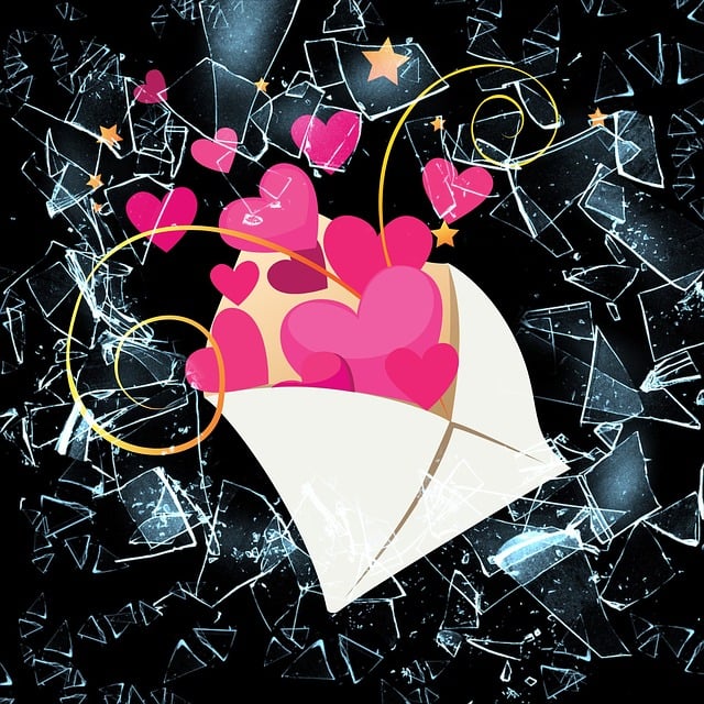 Free e-mail email announcement illustration