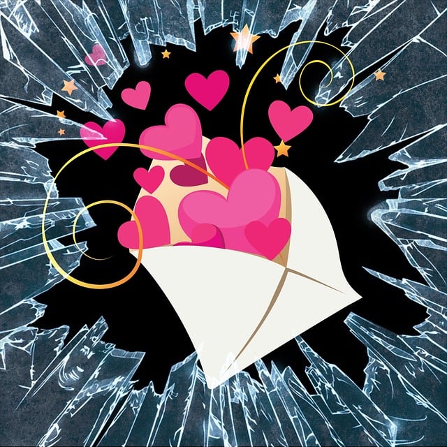 Free e-mail email announcement illustration