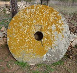 mill wheel, volandera, granite