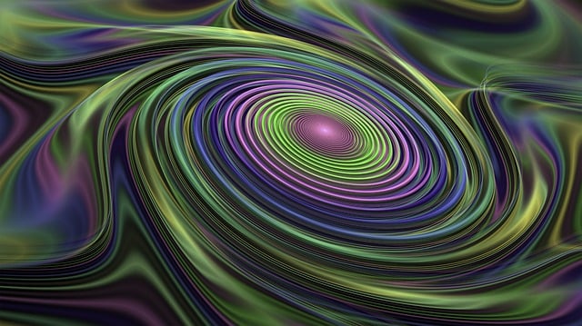 Free fractal pastel fantasy illustration