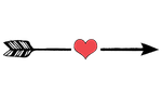 arrow, arrows, heart