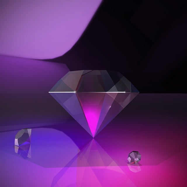 Free diamond sapphire gem illustration