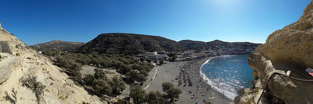 Free Matala Crete photo and picture