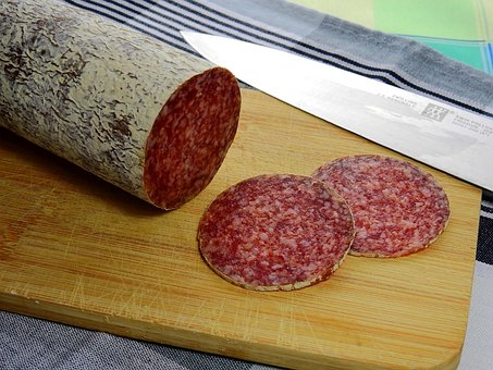 Comer, Los Alimentos, Snack, Salami