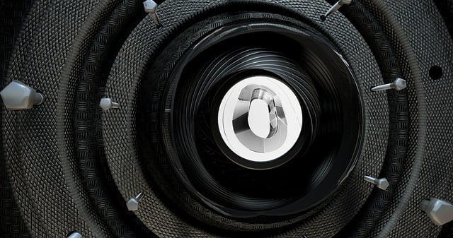 Free metal rings aperture illustration