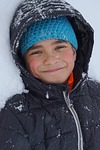 boy, snow, anorak