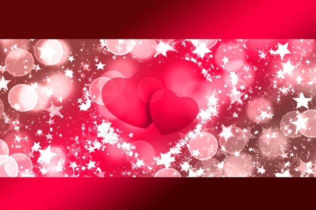 Free heart silhouette love illustration