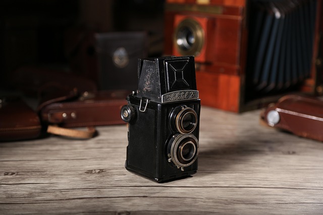 Free Old Dual Camera Twin-Lens Reflex Camera photo and picture