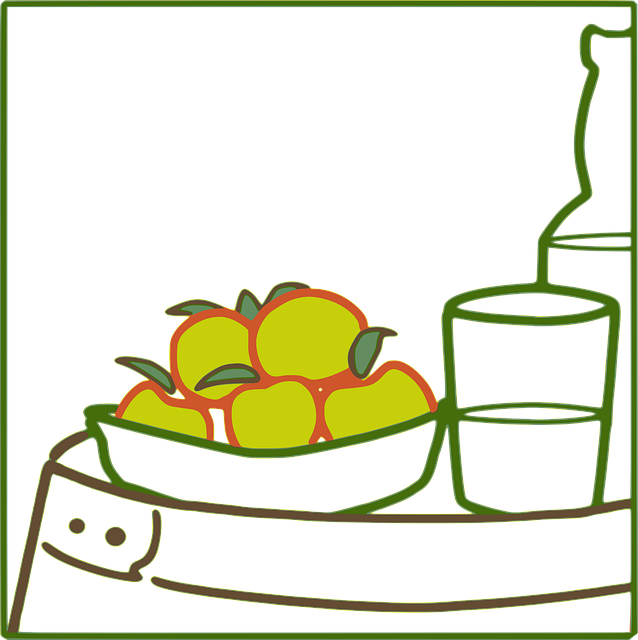 Free cider still life asturias illustration