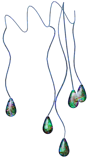 Free beads jewels decor illustration
