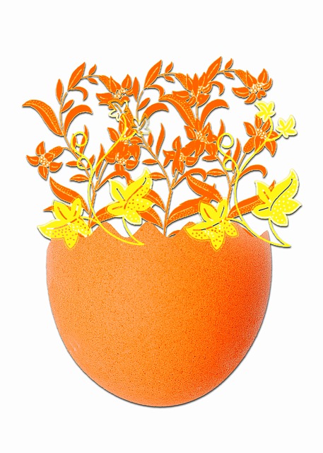 Free easter egg easter theme illustration