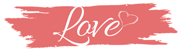 Free valentine's day love hearts illustration