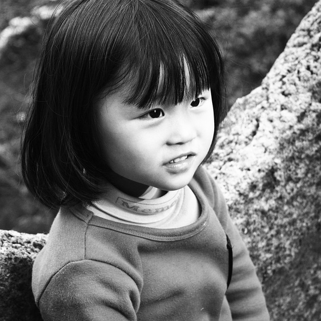 Free Child Black And White photo and picture