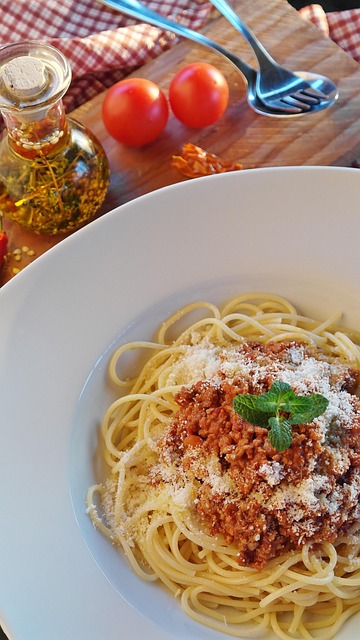 Espaguetis, Fideos, Boloñesa