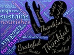 grateful, thankful, appreciation