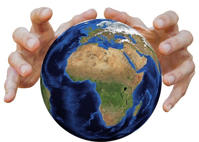 Free earth protection environment illustration