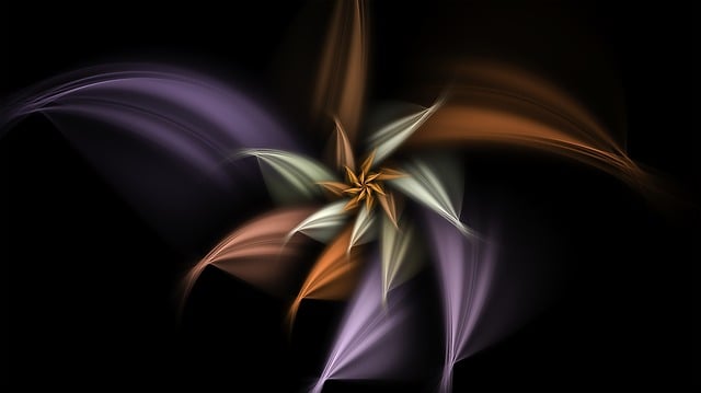 Download free HD stock image of Fractal Nature Free fractal nature flower illustration