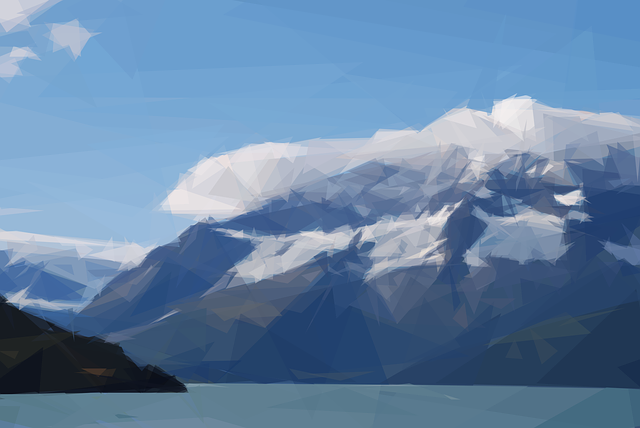 Free alaska water lake illustration