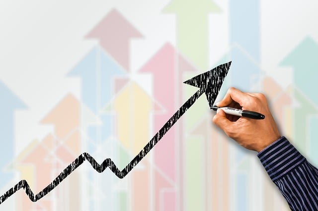 Free business success curve illustration