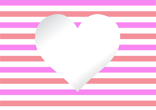 Free love heart valentine's day vector