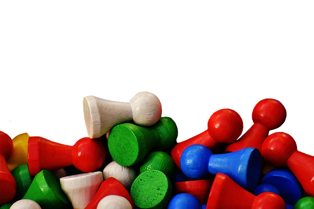 Free play stone multicoloured isolated illustration