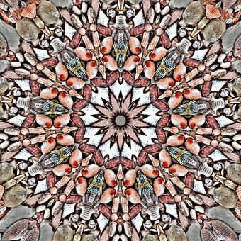 Abstrakte Kunst, Textur, Mandala