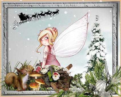 Winter, Sprookje, Fantasie