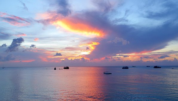 Free Koh Tao Sunset photo and picture