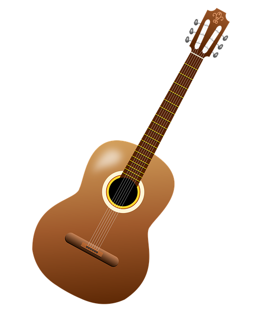 Free guitar viola music illustration