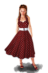 pin up, female, woman
