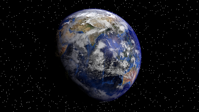 Erde, Rotation, Welt, Universum, Sterne
