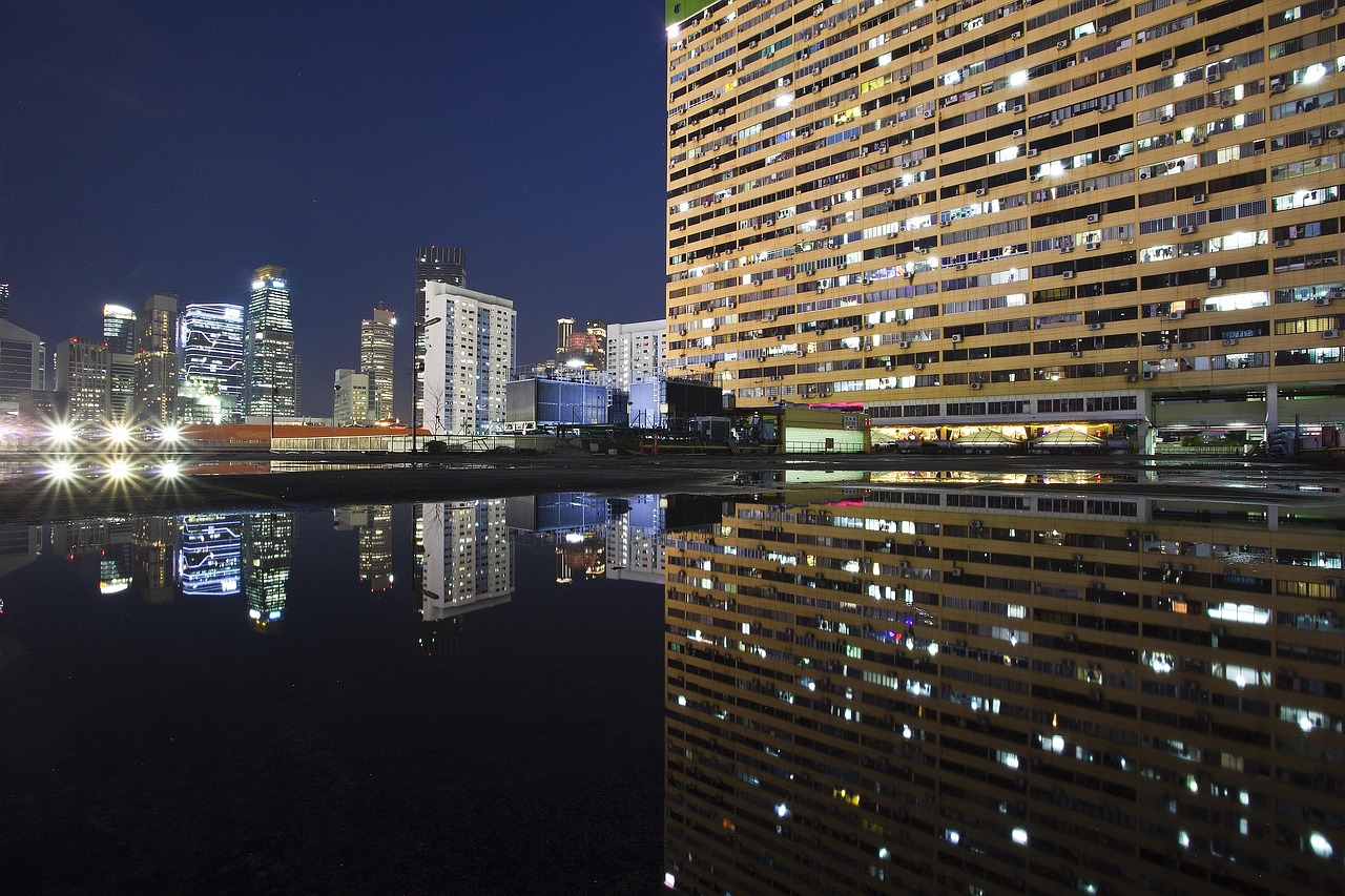 Cityscape - free online jigsaw puzzle photo