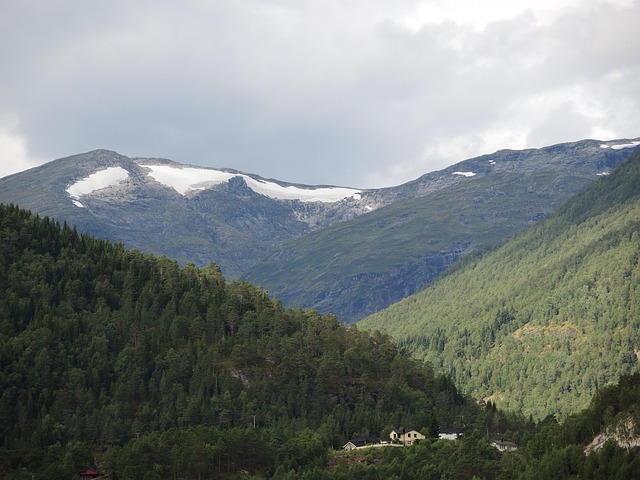 Bergen, Landschap, Noorwegen, Natuur