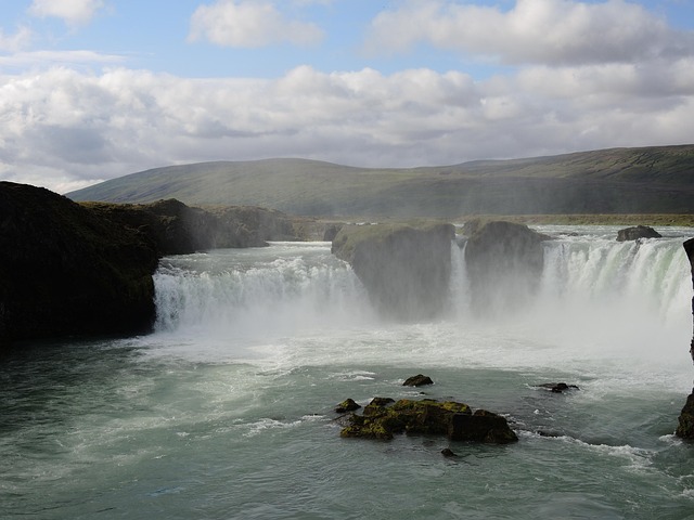 Waterval, Ijsland, Natuur
