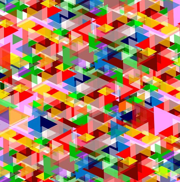 Hintergrund, Abstrakt, Geometrie, Farben