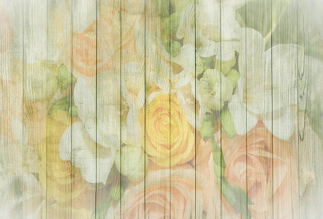 Free spring background lilies illustration