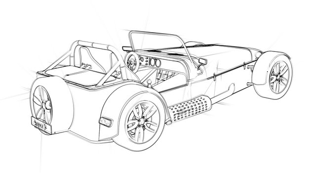 Free Automobile 3D Visualization illustration and picture