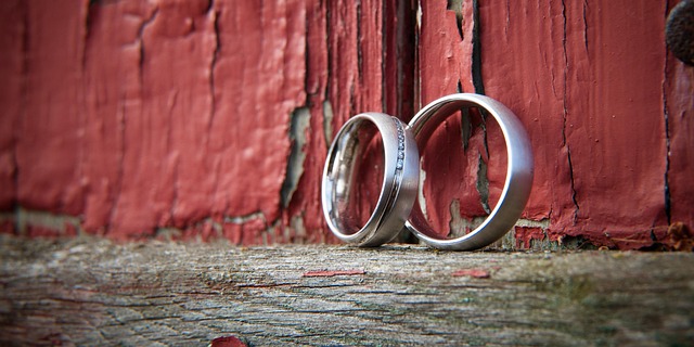 Anillos, Casarse, Boda, Novia Y Novio