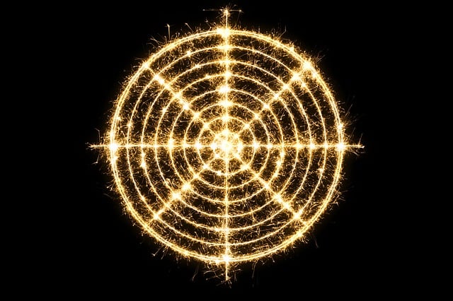 Free target radar circle illustration