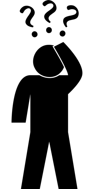 Free question decision pictogram illustration